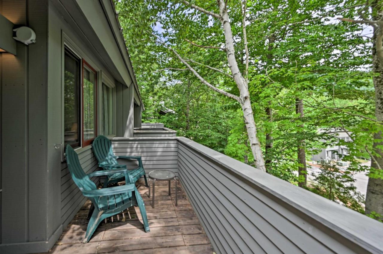 Village Of Loon Mtn Condo With Fireplace And Balcony! Lincoln Luaran gambar
