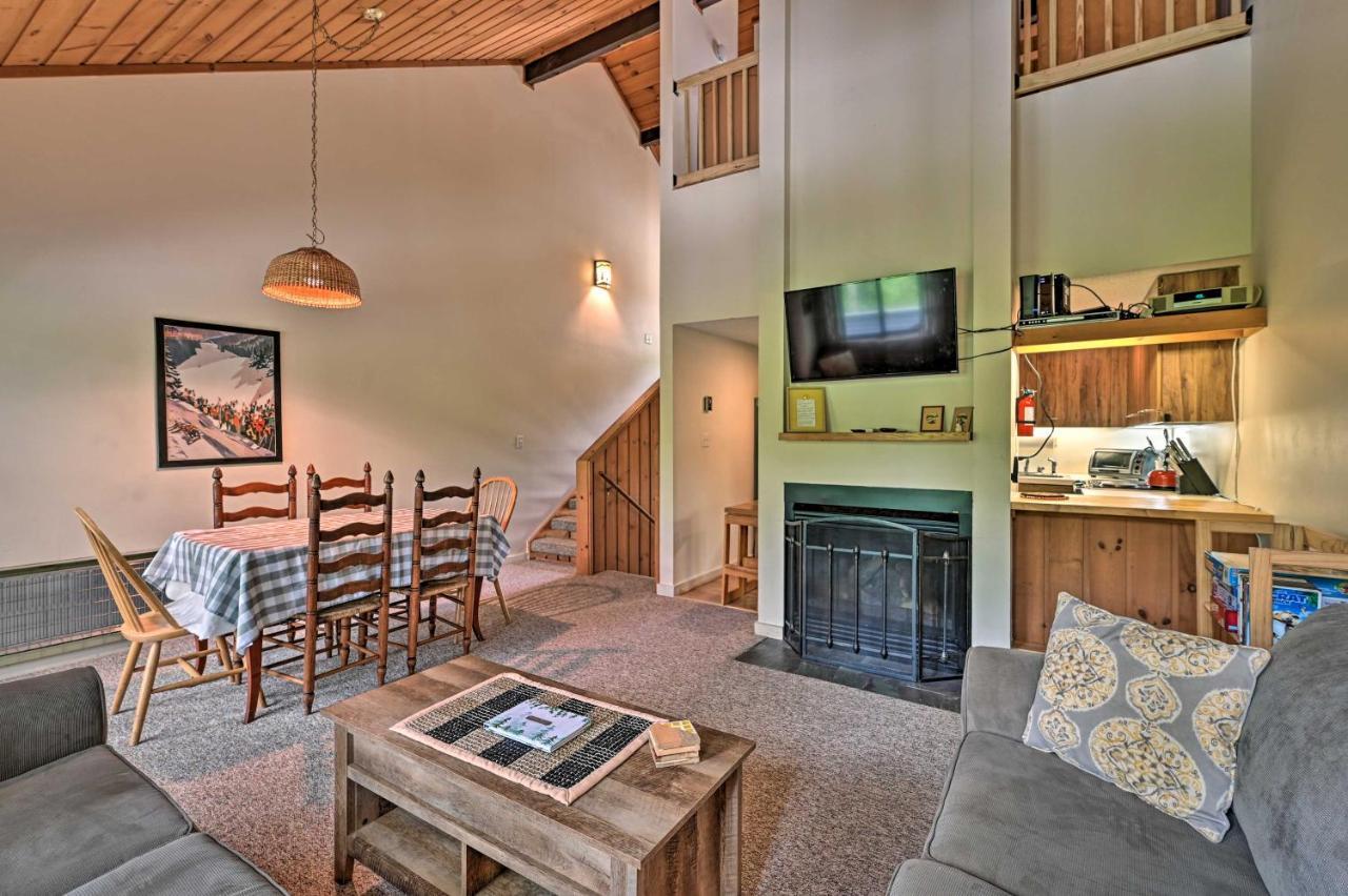 Village Of Loon Mtn Condo With Fireplace And Balcony! Lincoln Luaran gambar