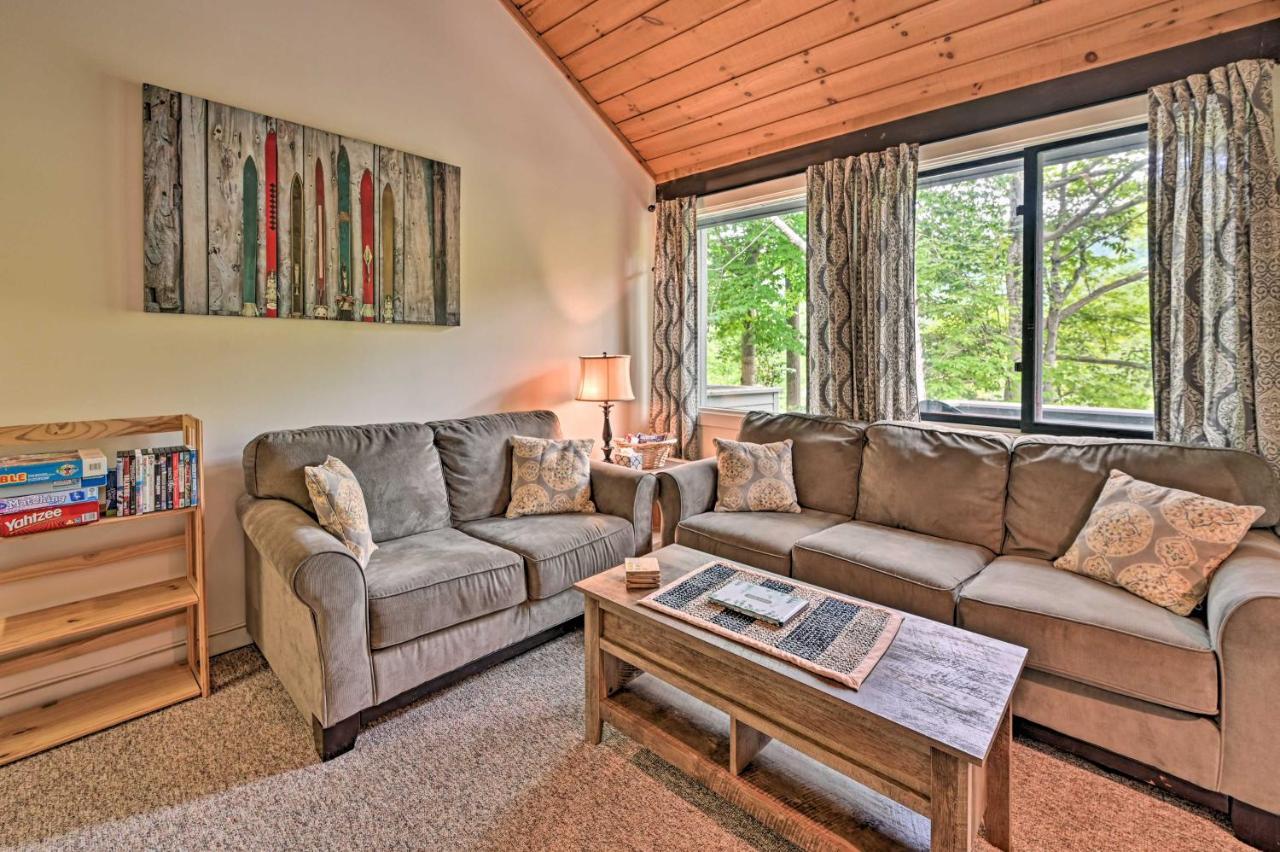 Village Of Loon Mtn Condo With Fireplace And Balcony! Lincoln Luaran gambar