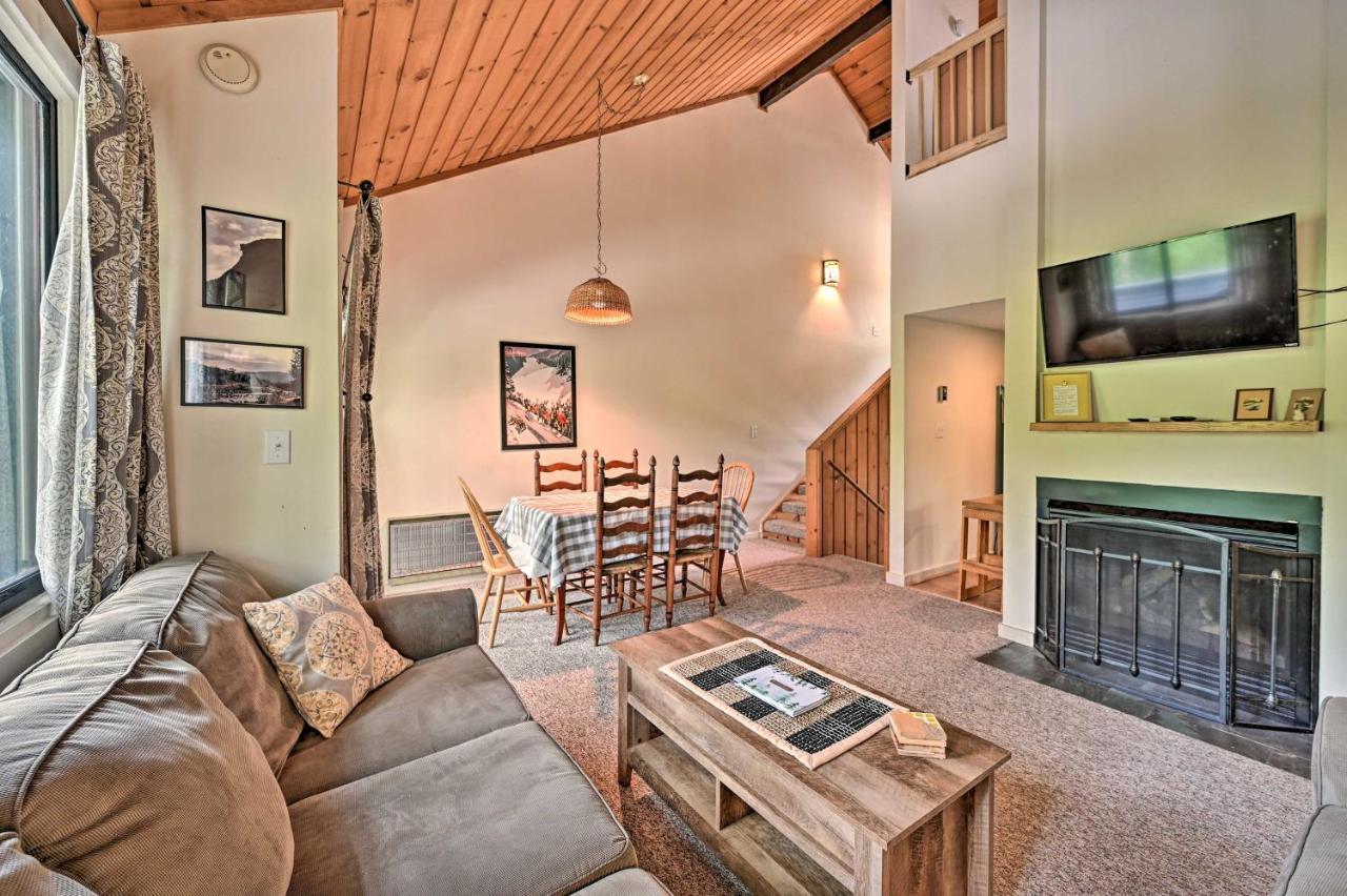 Village Of Loon Mtn Condo With Fireplace And Balcony! Lincoln Luaran gambar