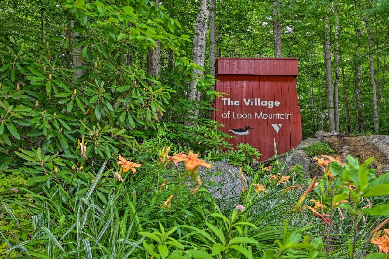 Village Of Loon Mtn Condo With Fireplace And Balcony! Lincoln Luaran gambar