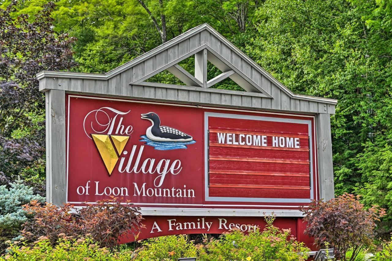 Village Of Loon Mtn Condo With Fireplace And Balcony! Lincoln Luaran gambar