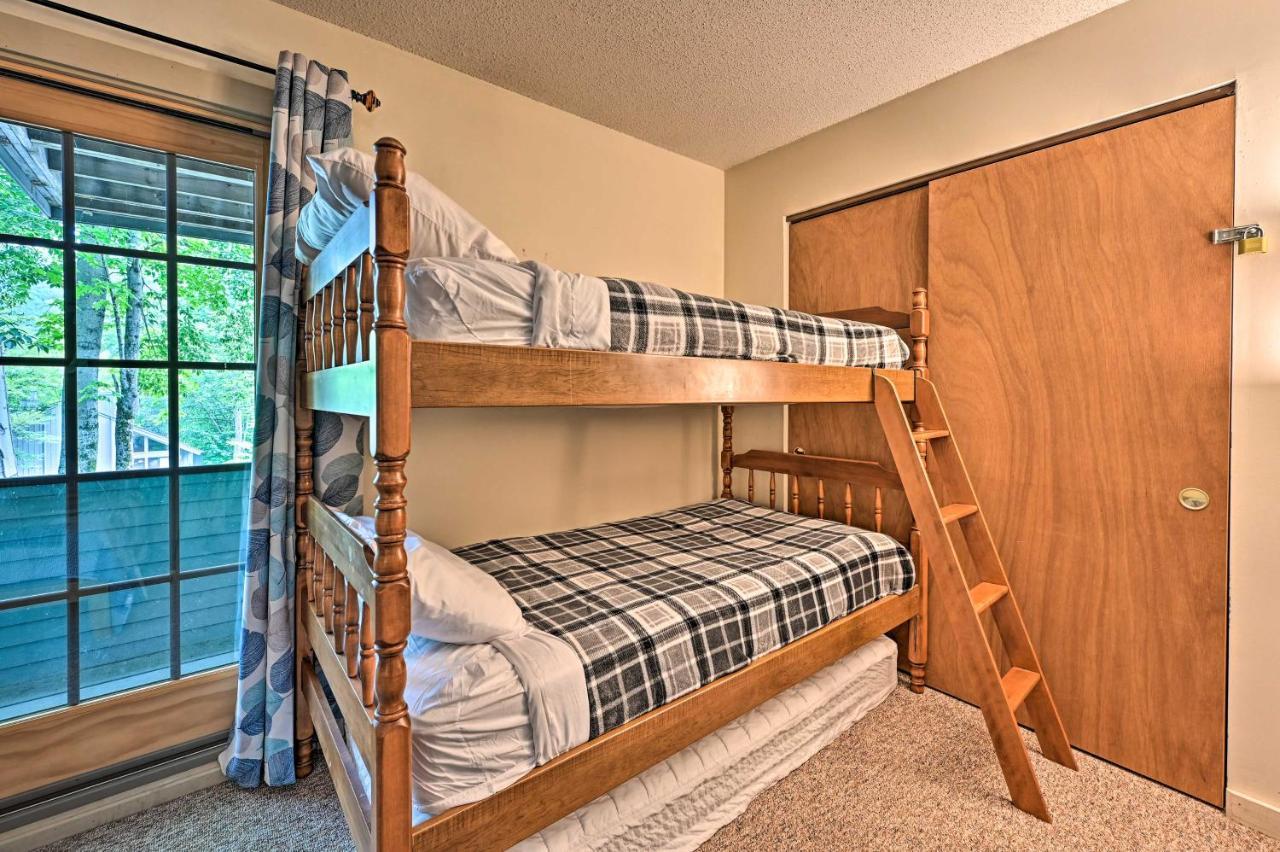 Village Of Loon Mtn Condo With Fireplace And Balcony! Lincoln Luaran gambar
